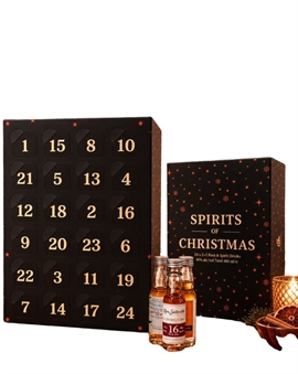 Spirits of Christmas Calendar from A Clean Spirit - Rum Advent Calendar filled with 24 x 2cl